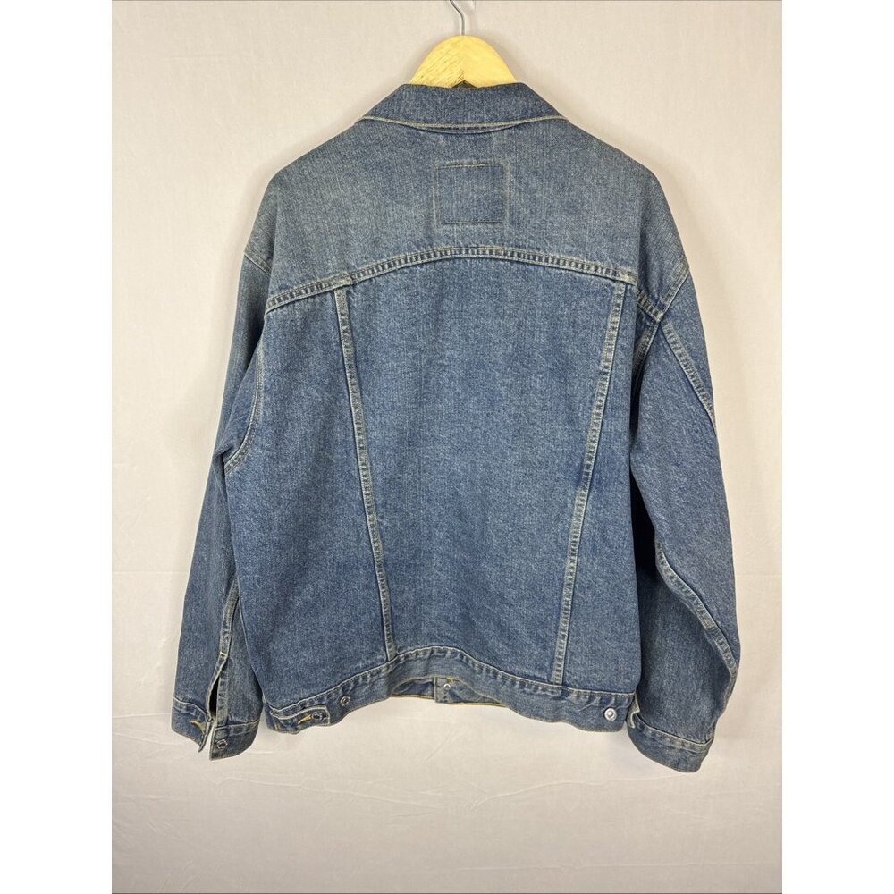Levi’s 70507-0500 Denim Trucker Jacket Mens XL Type 3 Vintage Y2K - Picture 2 of 8